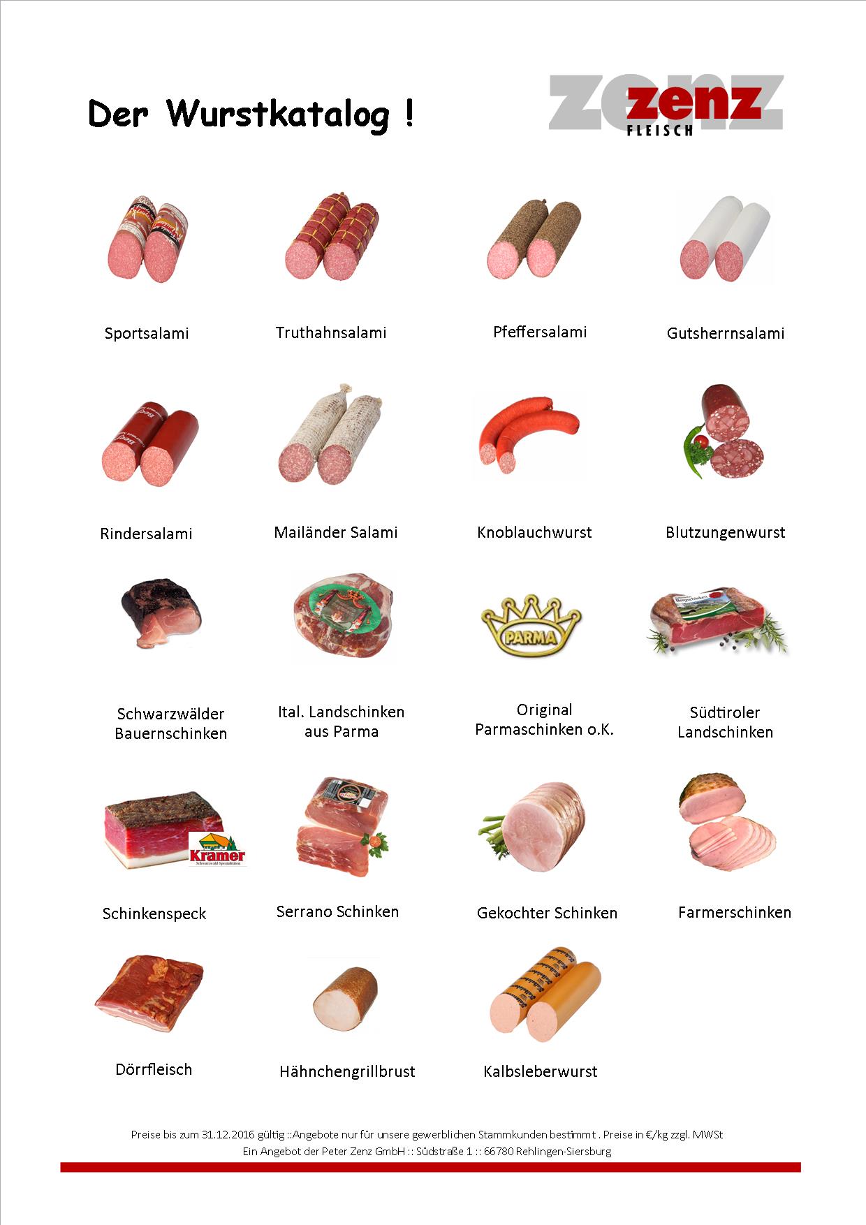 Wurstkatalog 